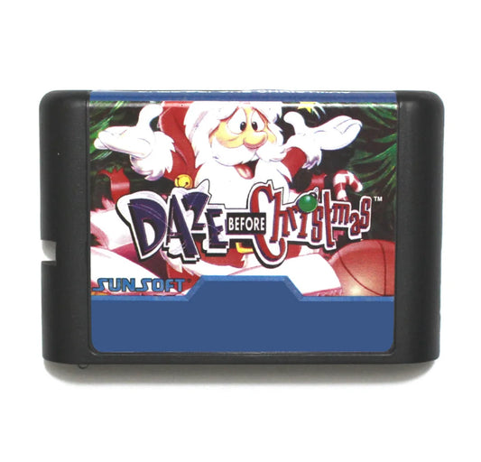 Daze Before Christmas 16bit MD Game Card For 16 Bit Sega MegaDrive Genesis Consoles