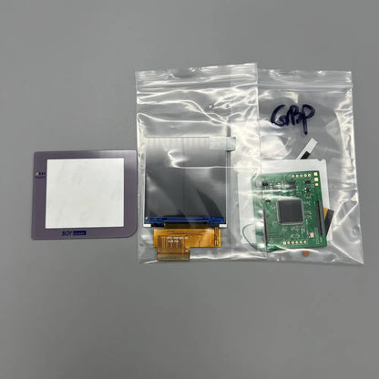 new GBP LCD screen. Easy to install 2.6 "original size IPS high brightness LCD screen is suitable for Nintendo Gameboy pocket