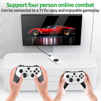 BOYHOM M88 Retro Video Game Consoles supports PS2/PS1/SS/DC/N64/MAME Super Console Rechargeable Wireless Game Controller RGB