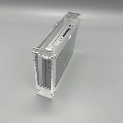High transparency acrylic magnetic cover console storage box for Nintendo DS Lite DSL.Please pay attention to your console model
