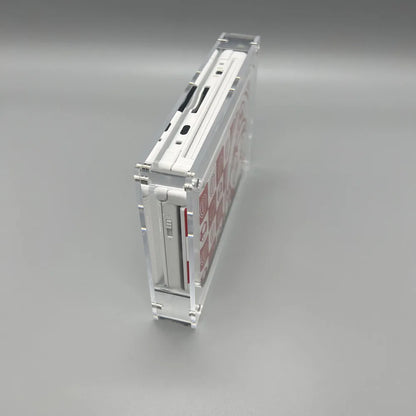 High transparency acrylic magnetic cover console storage box for Nintendo old 3DSXL 3DSLL