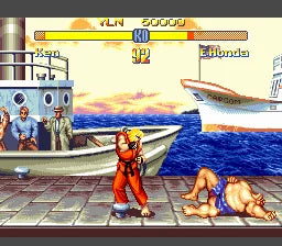 MD Street Fighter II - Remastered Edition Mega Drive Genesis 16 Bit Game Card