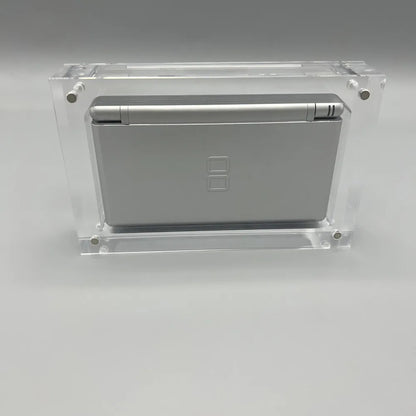 High transparency acrylic magnetic cover console storage box for Nintendo DS Lite DSL.Please pay attention to your console model