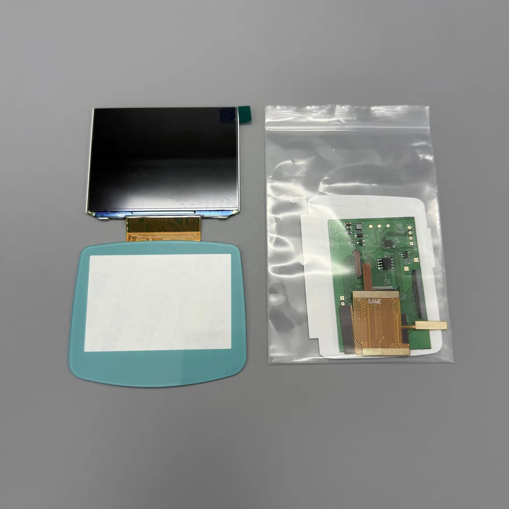 2025 original size IPS high brightness high resolution LCD screen for Gameboy advance GBA .support pixel mode display