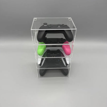 Handle storage box for NS2 SWITCH2 console handle. Magnetic cover high transparency acrylic box Can be stacked