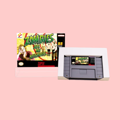 Zombies Ate My Neighbors Action Game Cartridge with Retial Box For SNES 16bit NTSC PAL Video Game Consoles