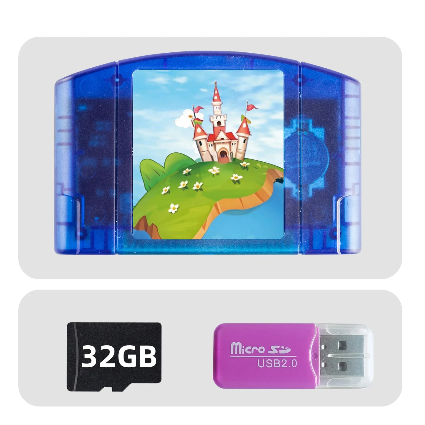 REMANK 5000-in1 SC64Summer N64 SC64 Open Source N64 SC64 Cart GBC Support SNES GBC N64DD Retro Video Game Console Accesories