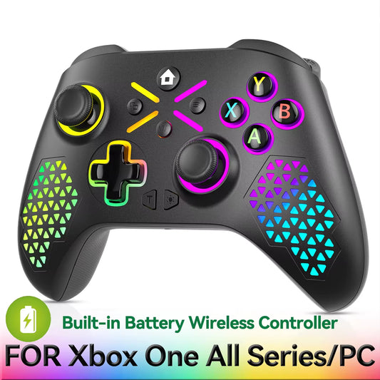 2.4G Wireless Gamepad For Xbox One ,Xbox Seris S ,Xbox Series X pc Console Dual Vibra With Six Axis Gyroscope Game Controller