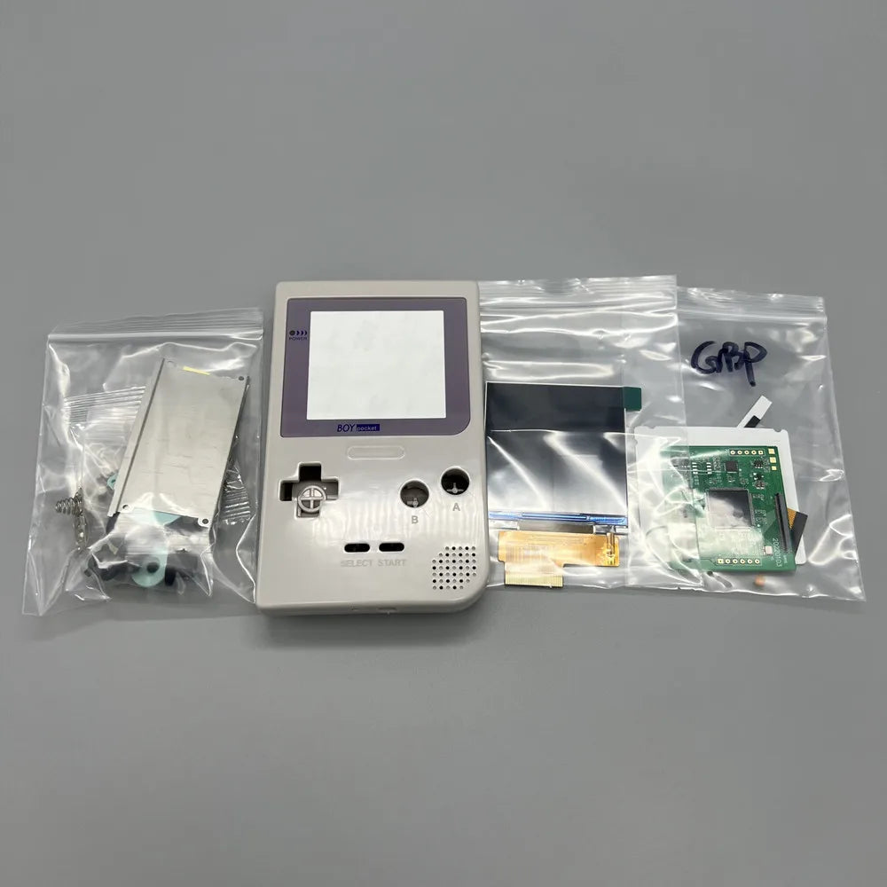 GBP LCD Easy to install 2.6-inch full size IPS high brightness LCD With high quality shell for Nintendo gameboy pocket GBP