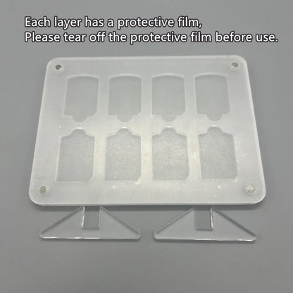 High transparency Acrylic Magnetic suction cover Games Storage Box Hard Shell cartridge Case for PlayStation VITA PSvita