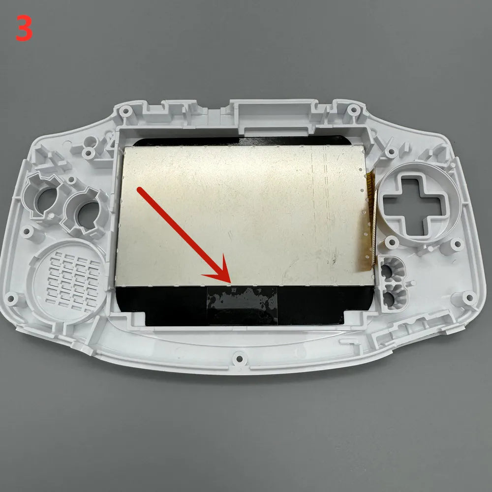 2.9 "original size IPS high brightness LCD screen is suitable for Gameboy advance GBA support pixel mode display