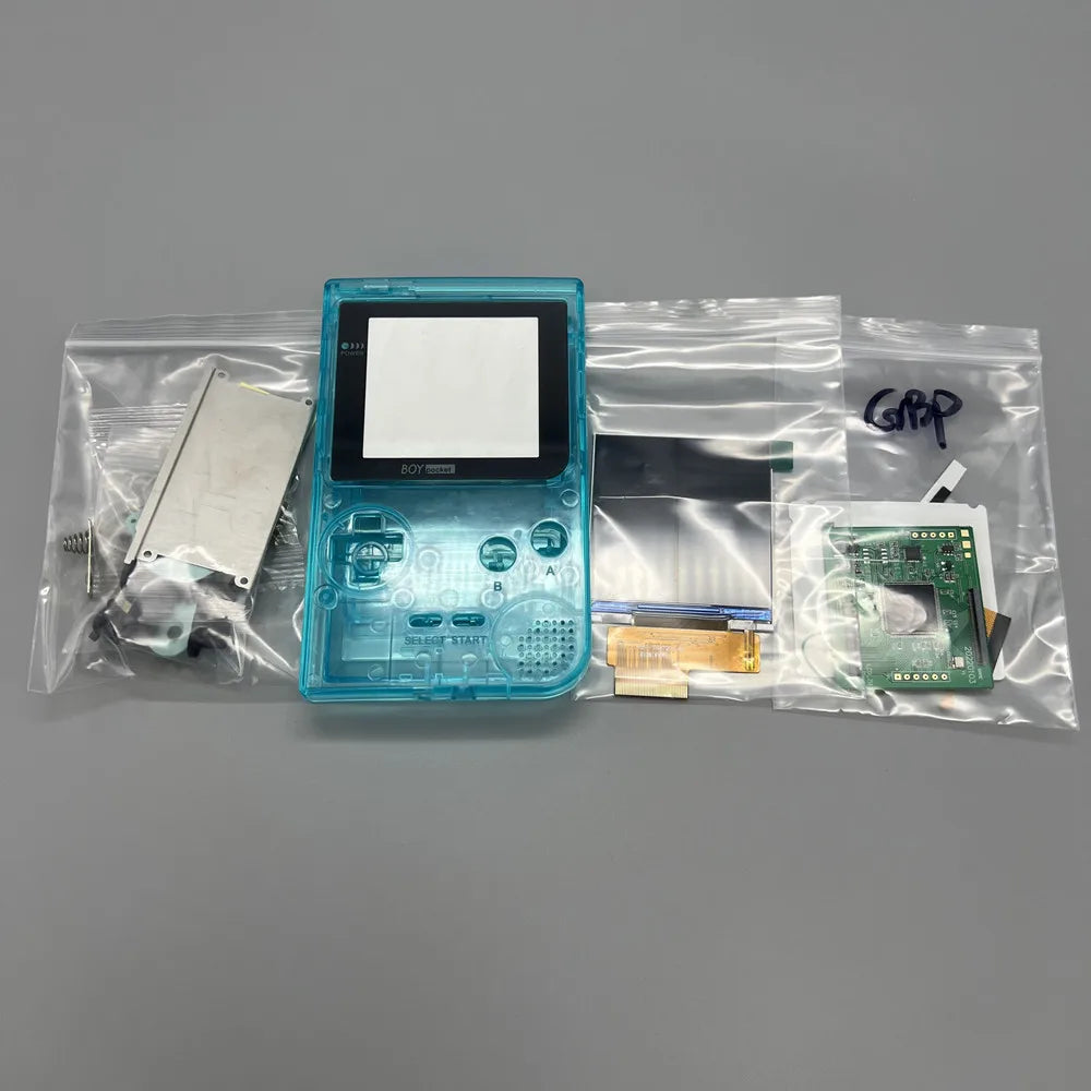 GBP LCD Easy to install 2.6-inch full size IPS high brightness LCD With high quality shell for Nintendo gameboy pocket GBP