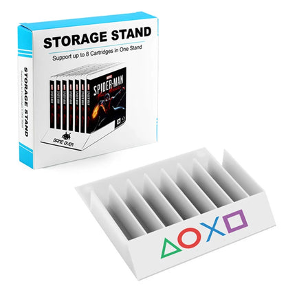 8 in 1 game card case for PS5 Storage display rack Game Card Base for PS4 CD Holder CD Storage Box Personalized Display Shelf