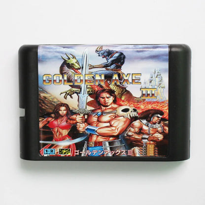 Golden Axe 3 16bit MD Game Card For 16 Bit Sega MegaDrive Genesis Consoles