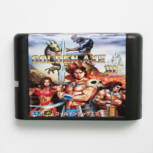 Golden Axe 3 16bit MD Game Card For 16 Bit Sega MegaDrive Genesis Consoles