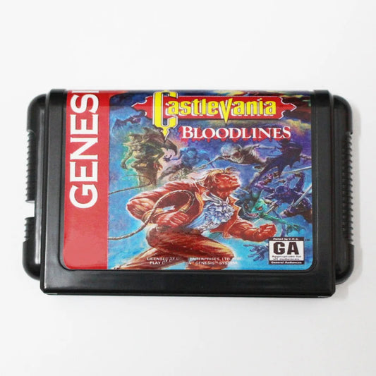 Castlevania Bloodlines NTSC-U 16bit MD Game Card For 16 Bit Sega MegaDrive Genesis Consoles