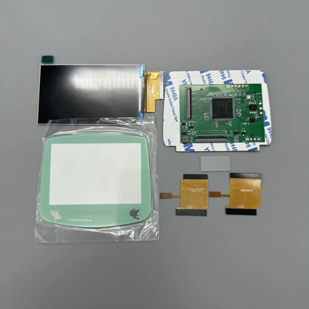2.9 "original size IPS high brightness LCD screen is suitable for Gameboy advance GBA support pixel mode display