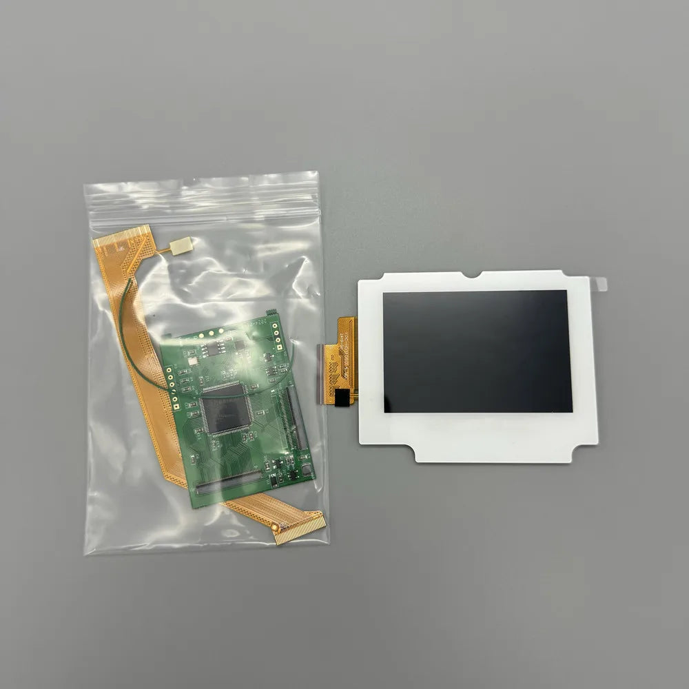 2.9"original size IPS high brightness LCD screen is suitable for Gameboy advance SP GBASP support pixel mode display