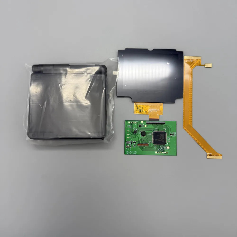 2025 GBASP IPS LCD high brightness LCD and shell kit for Gameboy advance SP