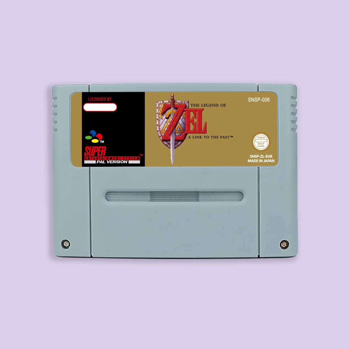 A link to the Past (Battery Save) 16bit game card for USA NTSC EUR PAL version SNES video game console