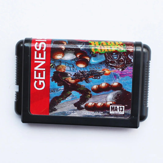 Contra The Hard Corps NTSC-U 16bit MD Game Card For 16 Bit Sega MegaDrive Genesis Consoles