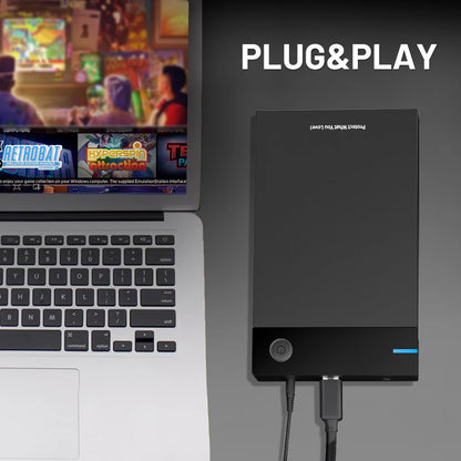 Super Console 12T Gaming HDD with Hyperspin Launchbox Retrobat Playnite TeknoParrot for PS3 PS2 PSP WII WIIU with 86000+ Games