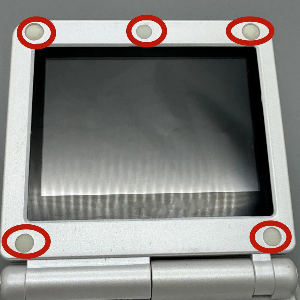 Shell screw rubber plug suitable for GAMEBOY ADVANCE SP GBASP