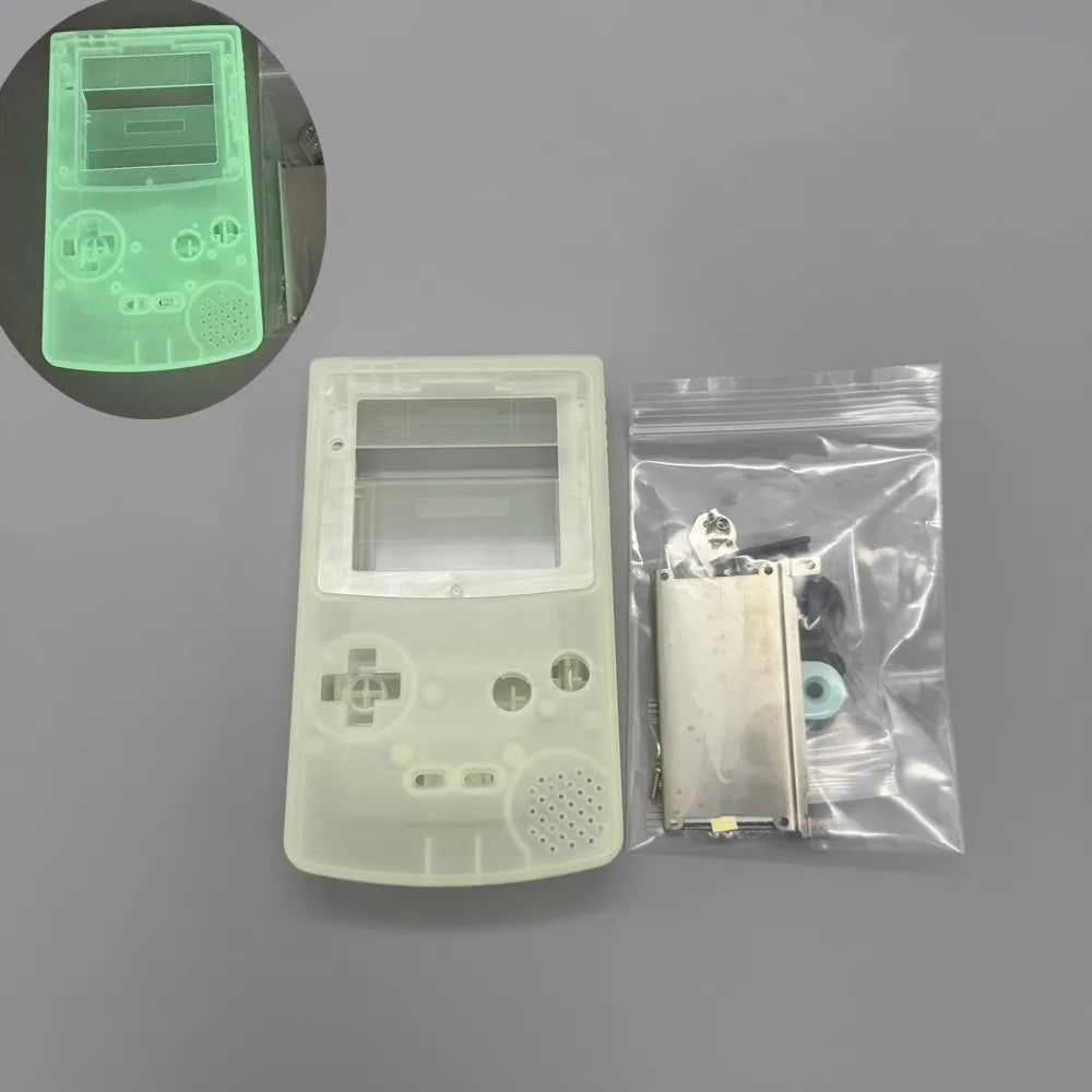 High quality shell kit for Gameboy COLOR GBC. Suitable for GBC 2.6-inch 2.45-inch 2.2-inch LCD
