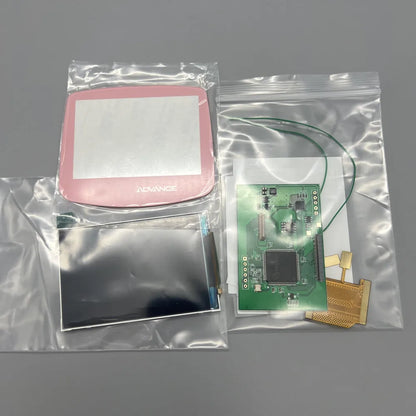 2024 3.0 "original size IPS high brightness LCD screen is suitable for Gameboy advance GBA