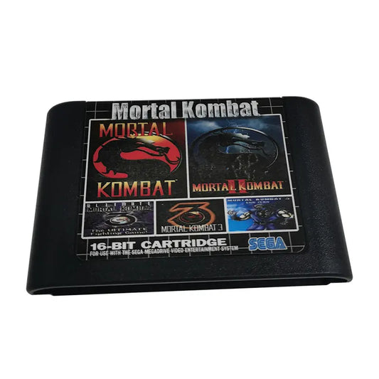 MORTAL KOMBAT 5 in 1 Multicart Classic Sega Game Cartridge 16 bit MD Card For Sega Mega Drive 2 Genesis Console | Region Free