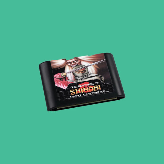 The Revenge Of Shinobi USA Game for SEGA Mega Drive Genesis 16 bit Consoles Game Cartridge Box Manual