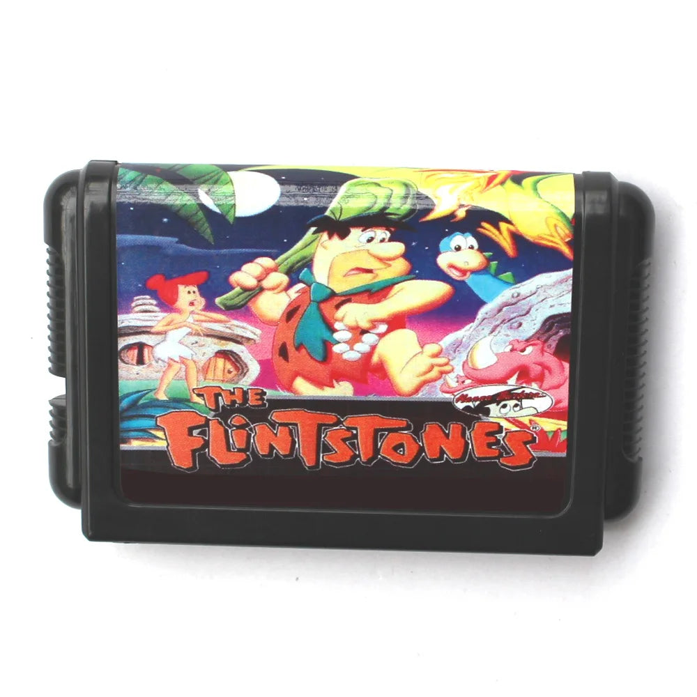TheFlintstones 16bit MD Game Card For 16 Bit Sega MegaDrive Genesis Consoles
