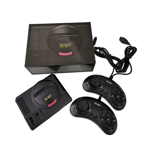 216 In 1 Hack 16 Bit Mega Drive Game Console Many Game Battery Save