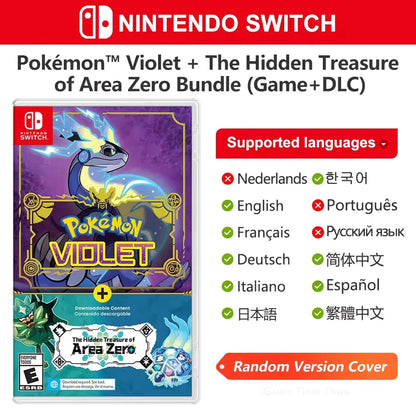 Pokémon Nintendo Switch Game Pokemon Pearl Diamond Sword Shield Pokémon Arceus Scarlet Violet Pikachu Lets Go Physical Game Card