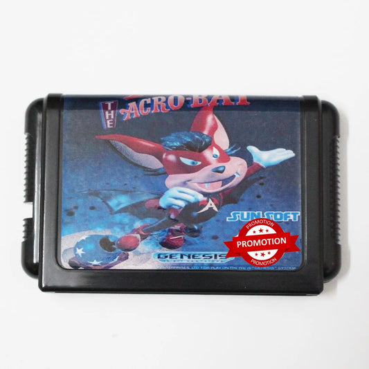 Aero The Acro Bat 16bit MD Game Card For 16 Bit Sega MegaDrive Genesis Consoles
