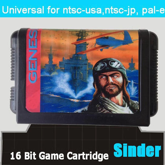Fire Shark 16 bit MD Game Card For Sega Genesis Mega Drive