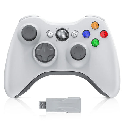 Controller for Xbox 360 Xbox 360Slim/PC Controllers 2.4G Wireless Gamepad W/ Dual Vibration Sensing Game Handle Joystick Rocker