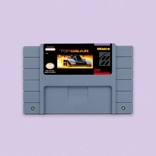 Top Gear Action game for SNES 16 bit Single Card USA NTSC EUR PAL Video Game Consoles Cartridge