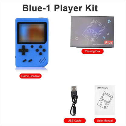8-Bit Mini Video Game Console Built In 400 Games Retro Portable 3.0 Inch Color LCD Console Handheld Game Player For Kids Gift