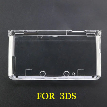cltgxdd 1piece Plastic clear crystal protective hard case cover for PSP PSV GBA SP NDSL DSI NDSi XL 3DS XL new 3DS XLLL console