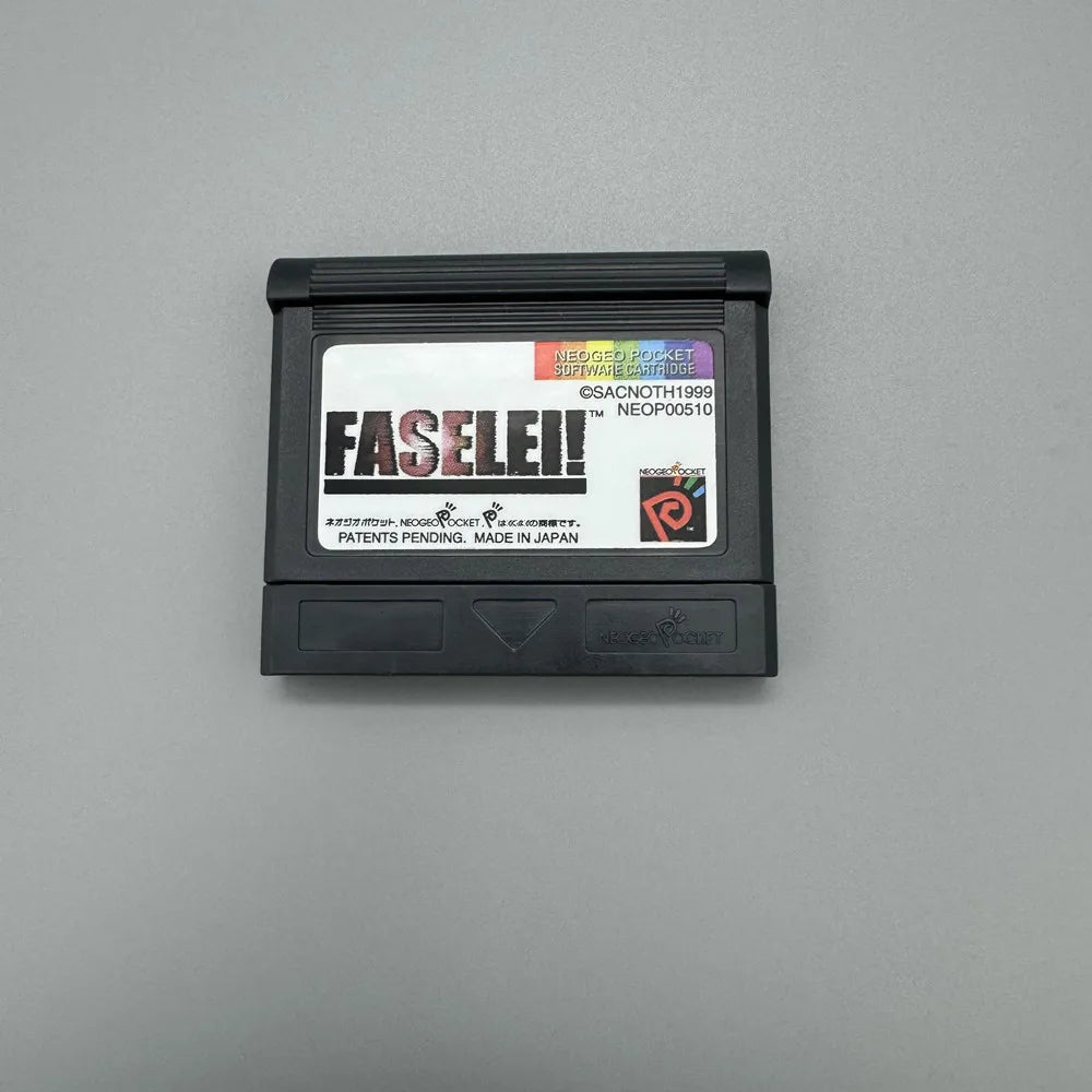 Game Card Game Ink Cartridge for Neo geo pocket color NGPC NGP