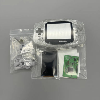 2024 new GBA IPS LCD no cut shell required easy to install 3.0 "IPS high brightness LCD and shell kit for Gameboy advance GBA