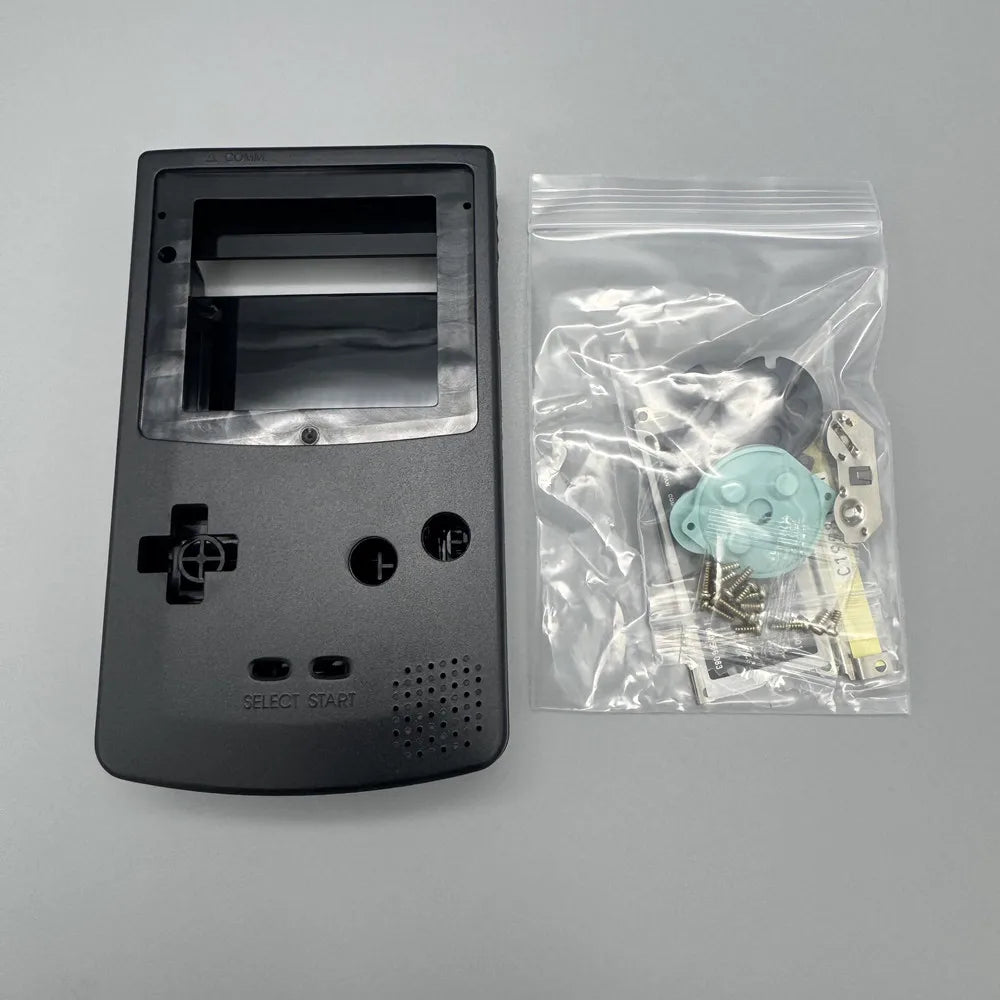 High quality shell kit for Gameboy COLOR GBC. Suitable for GBC 2.6-inch 2.45-inch 2.2-inch LCD