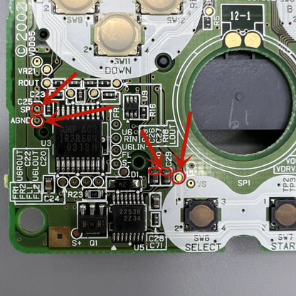 low power digital volume amplifier module for Gameboy advance SP GBASP sound amp