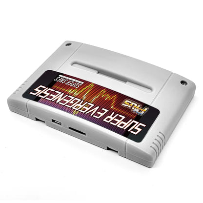 Super EVERGENESIS SNES SFC V12 3000 in 1 Game card with 8G TF Card for Super Famicom 16-Bit JPN/EU/USD Video Game Console