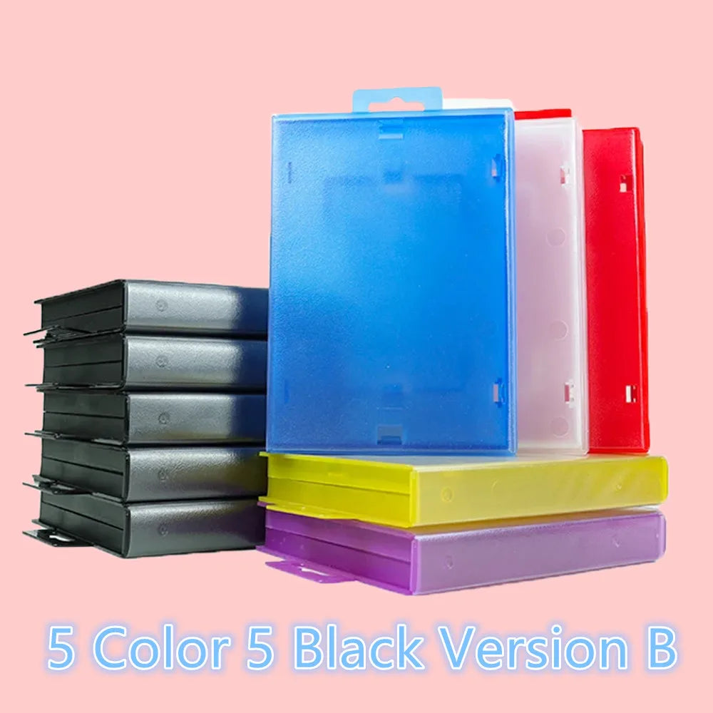 For MD Game Cartridge 10 Pcs Replacement Case Box Reproduction Retail Box For Sega Genesis Megadrive Consoles Game(No Game)