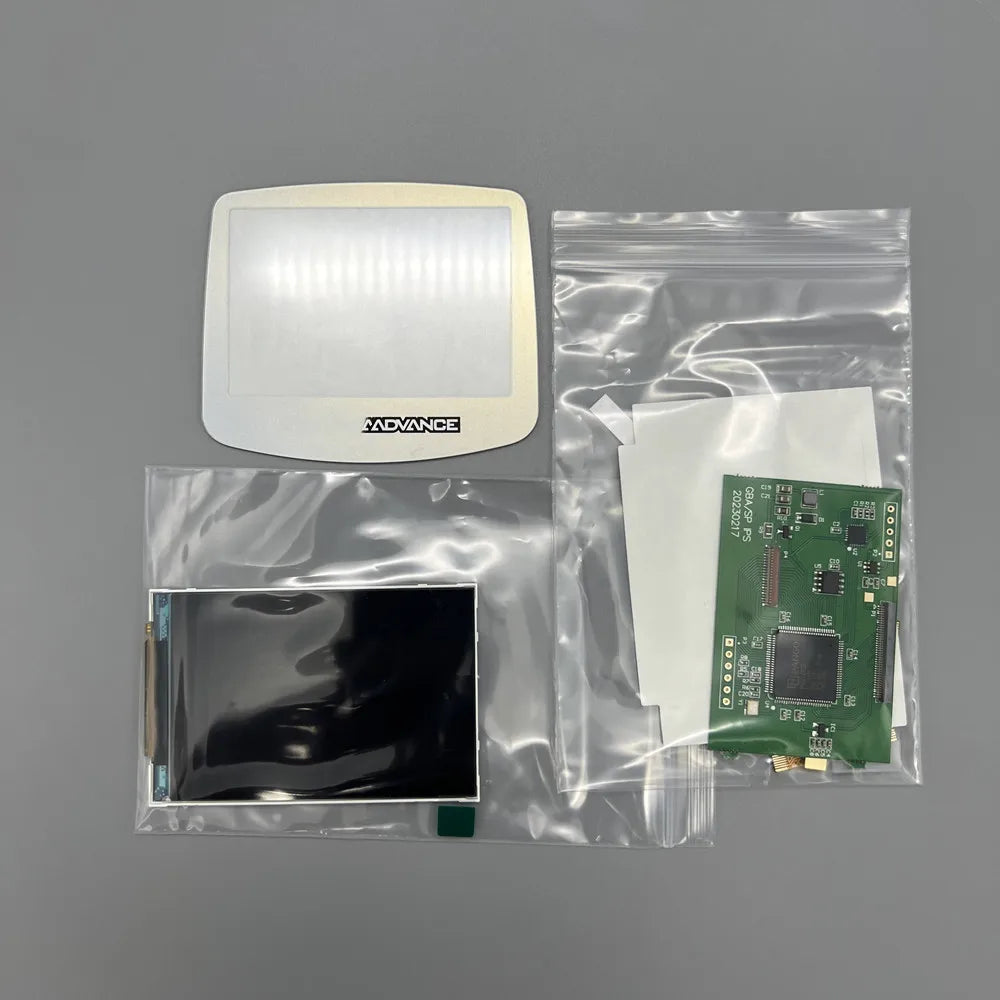2024 3.0 "original size IPS high brightness LCD screen is suitable for Gameboy advance GBA