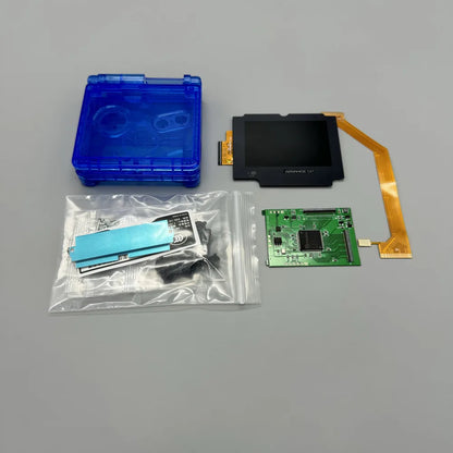 2024 new GBASP IPS LCD 2.9 "IPS high brightness LCD and shell kit for Gameboy advance SP