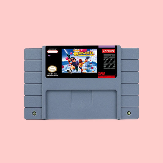 Super Buster Bros Action Game Cartridge For SNES 16bit NTSC PAL USA EUR Video Game Consoles