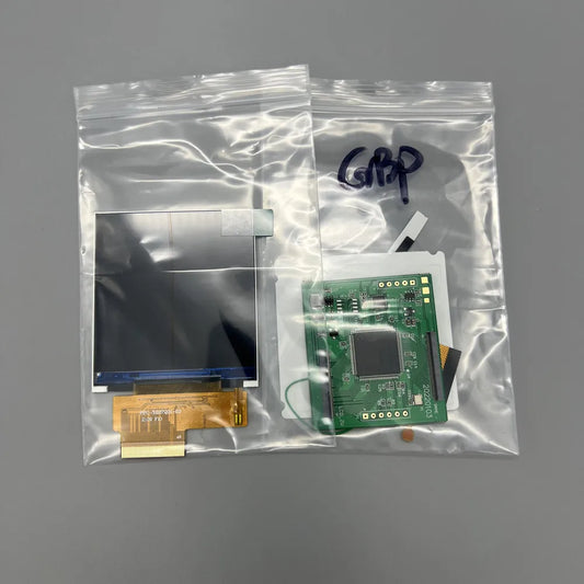 new GBP LCD screen. Easy to install 2.6 "original size IPS high brightness LCD screen is suitable for Nintendo Gameboy pocket